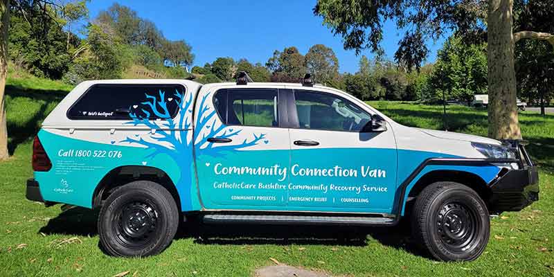 Community Connection Van.